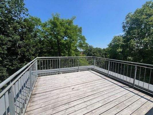 Terrrasse Badezimmer