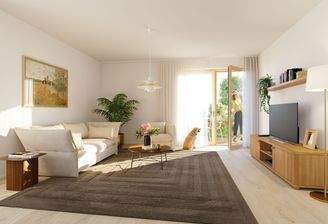 Wohnbeispiel Wohnzimmer