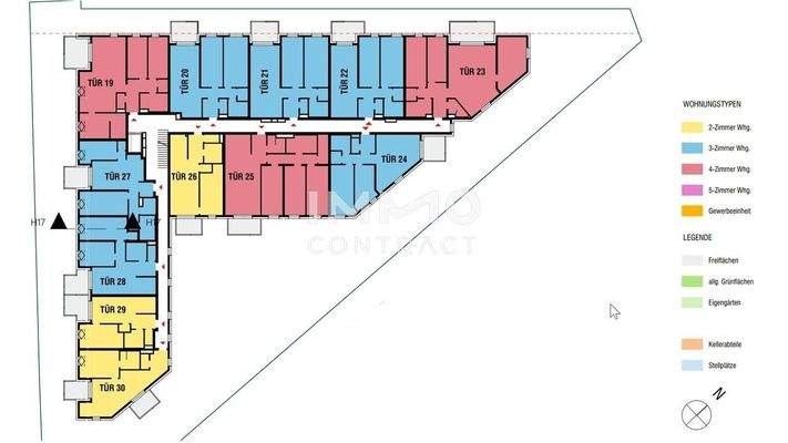 Übersichtsplan 2 Stock