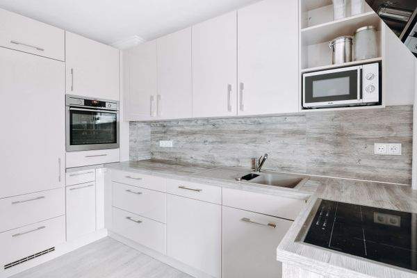 Küche im Hochparterre