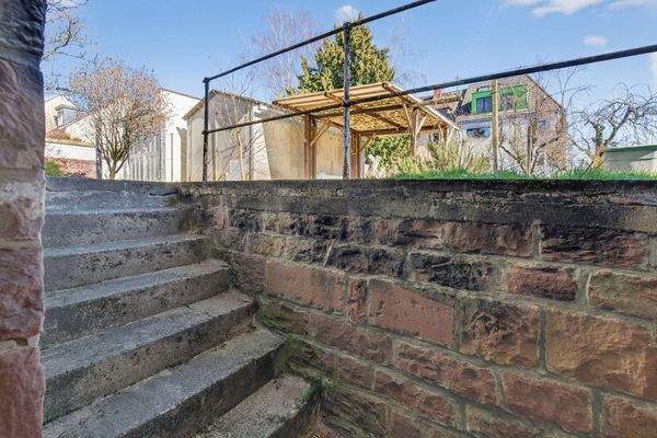 Kelleraufgang zum Garten