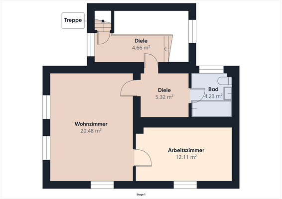 Grundriss Obergeschoss