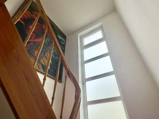 Treppe ins erste Obergeschoss