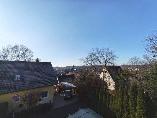 Ausblick vom Südbalkon