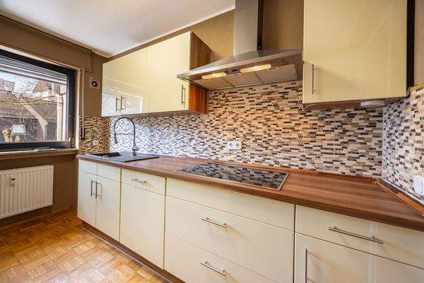 Küche, die Einbauküche kann übernommen werden