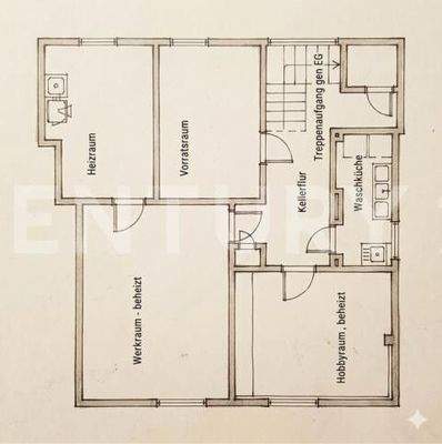 Grundriss Keller
