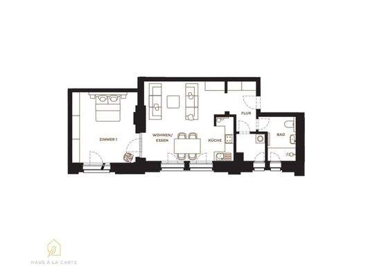 Grundriss - Wohnung 12