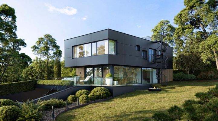 Visualisierung Villa Seeblick