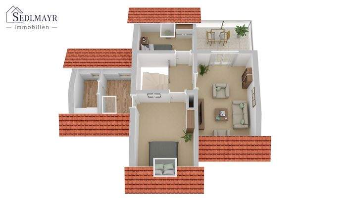 Grundriss Dachgeschoss