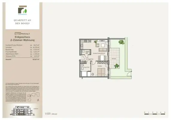 Haus 1 - Wohnung 3 - Kaufpreis 299.900 €
