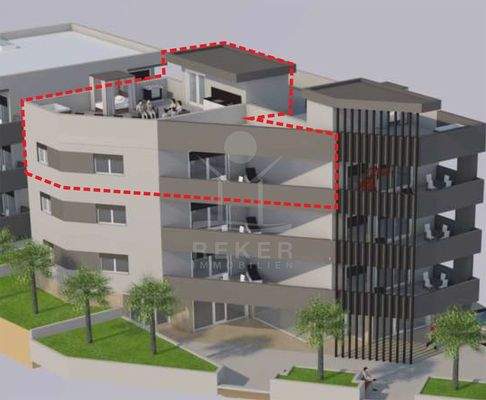 Exklusives Neubau-Penthouse in Sukošan