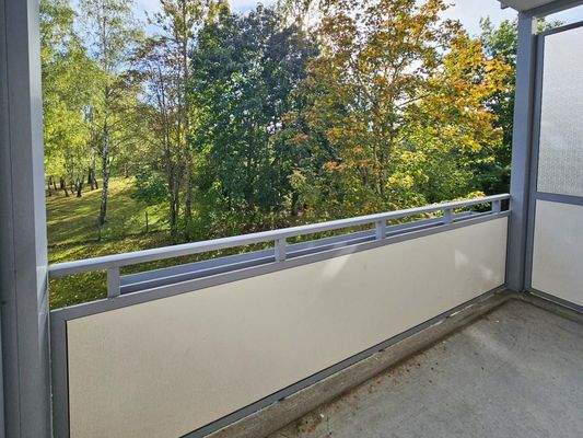 Großzügiger Balkon