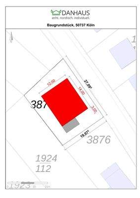 Lageplan EFH oder ZFH