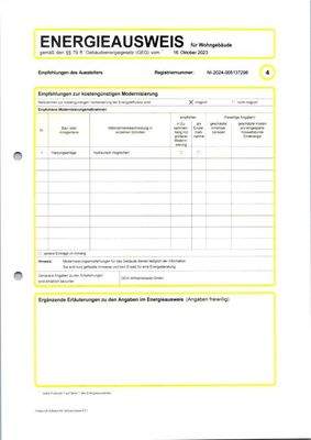 Energieausweis Seite 4