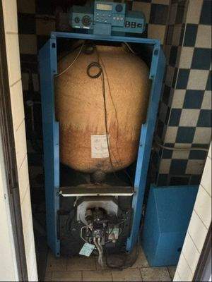 Heizungsraum im Bad Erdgeschoss