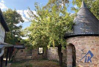 Garten mit Turm