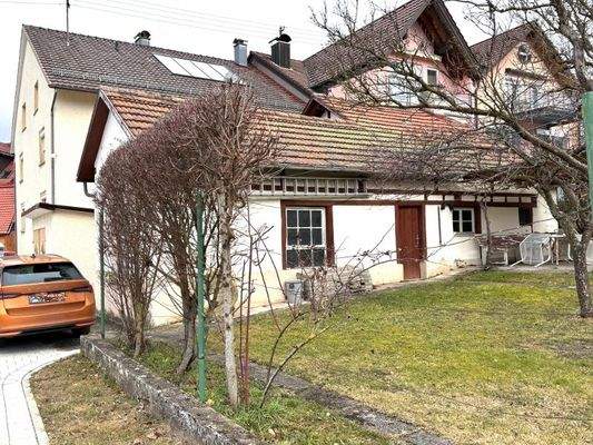 Ansicht Terrasse, Werkstatt