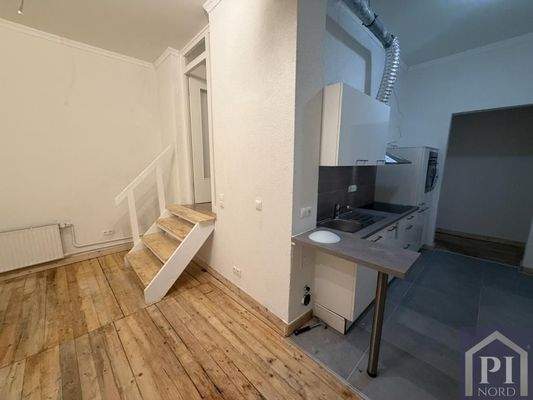 Wohnbereich mit offener Küche