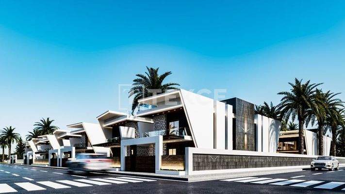 Detached Spacious Villas with Private Pool in Dosemealti Antalya