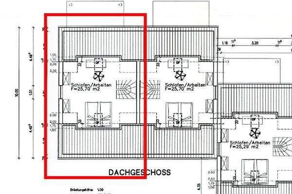 Beispielwohnung Grundriss