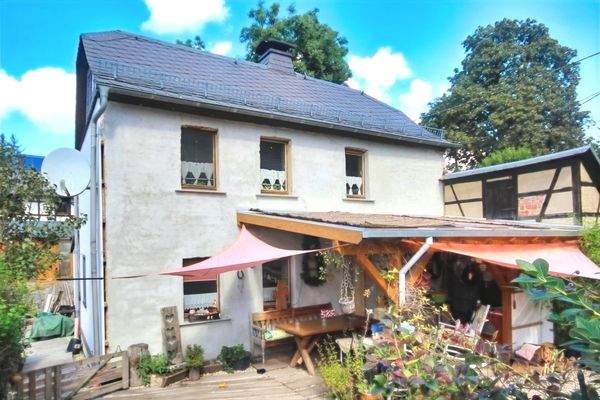 Ansicht vom Eingang zum Traumhaus