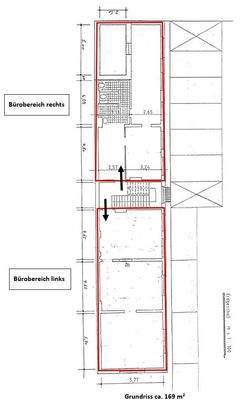 Grundriss EG 169 m² markiert