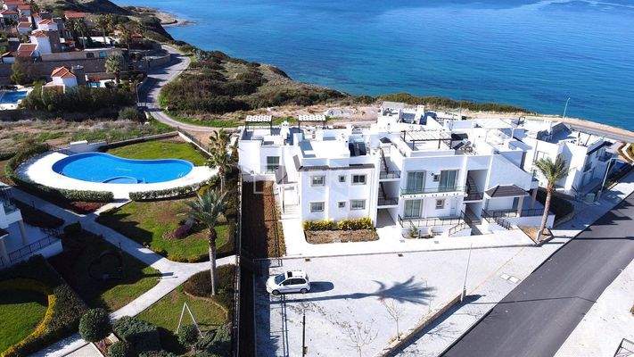 Sea-Front Real Estate in a Complex in Girne North Cyprus