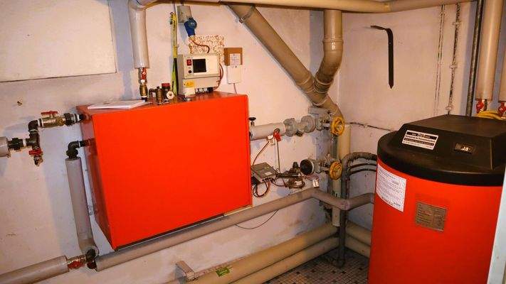 Heizungskeller (Fernwärme)