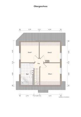 Grundriss Obergeschoss