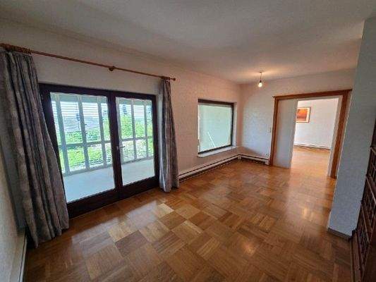 Wohnzimmer mit Wintergarten