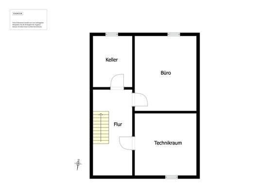 Grundriss Untergeschoss