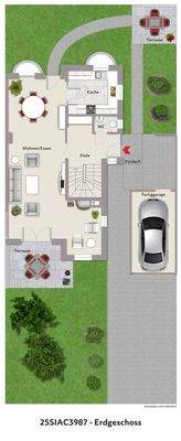 Grundriss EG VIS. 3987