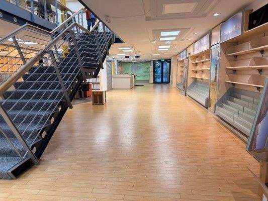 Blick zum Obergeschoss