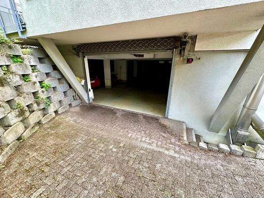 Zufahrt Tiefgarage