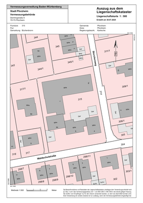 Liegenschaftskarte