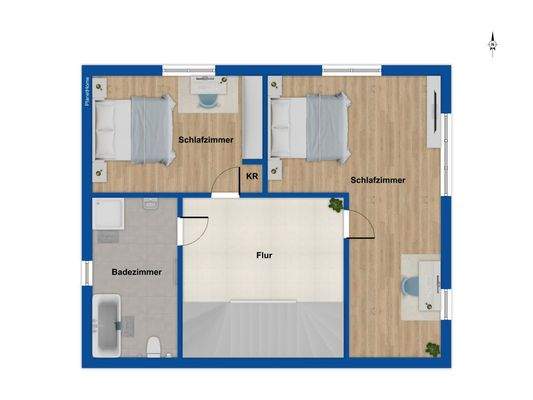 Grundriss Obergeschoss