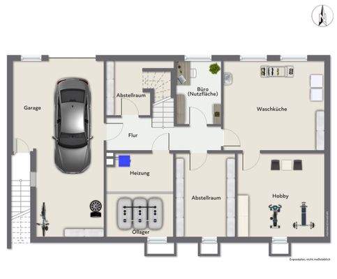 Grundriss Kellergeschoss