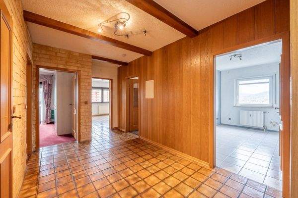 Großzügiger Eingangsbereich 