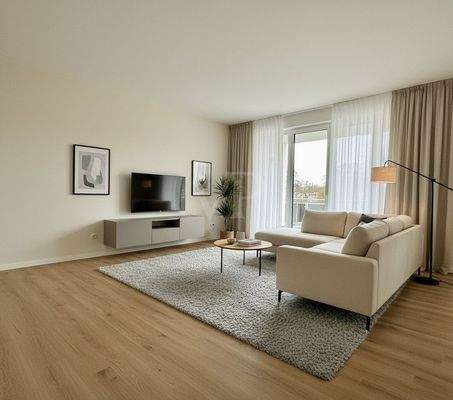 Wohn-/Essraum KI-Homestaging