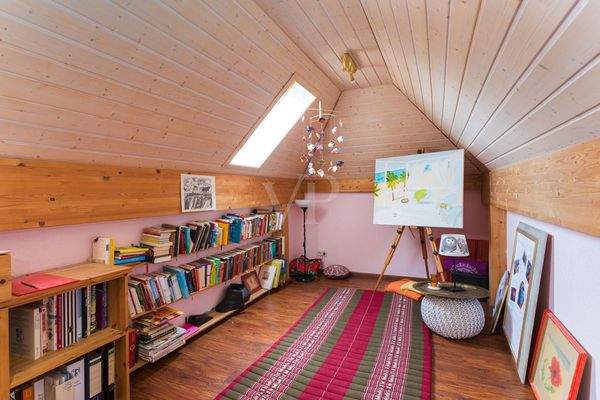 Hobbyraum im Spitzboden