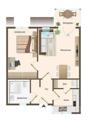 Grundriss Dachgeschoss