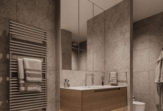 Illustration Badezimmer