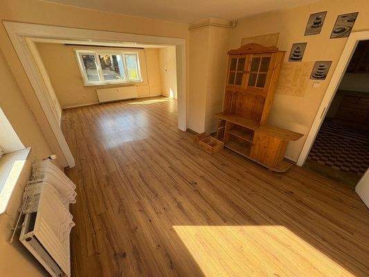 Wohn-/Esszimmer im Erdgeschoss