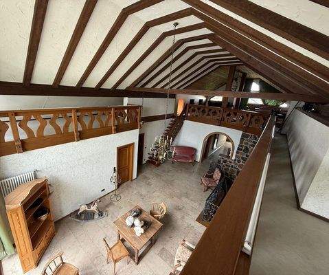 Blick von Stirnseite Galerie