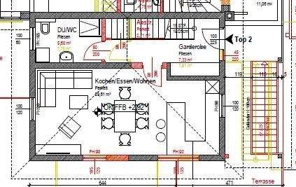 Grundriss Top 2 Unte