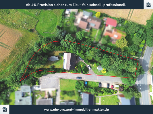 Ca. 1678 m² Grundstücksfläche