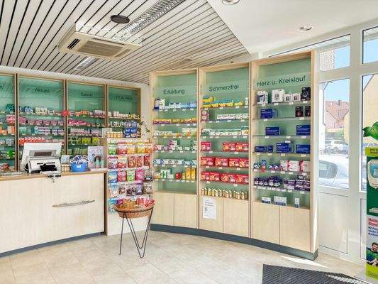 Regalsystem Verkaufsraum