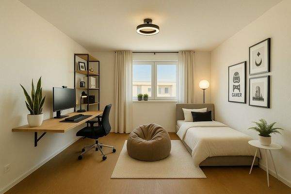 Modernes Jugendzimmer