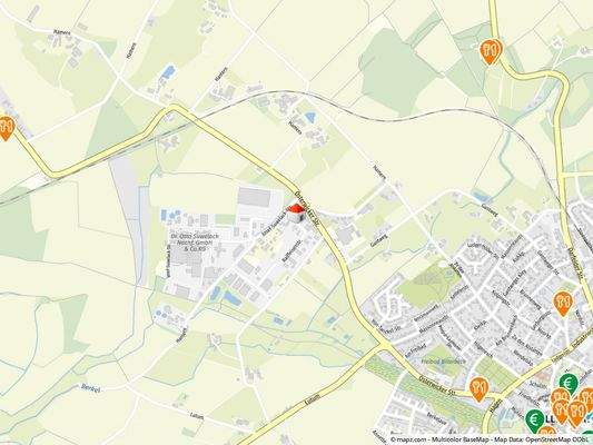 Geolyzer Kartenausschnitt