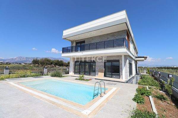 Six Bedroomed House for Sale in Antalya with a Sauna